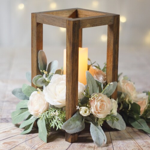 Wood Lantern Centerpieces For Wedding Centerpiece - Home Decor Centerpieces Wood Lantern Centerpieces For Wedding Centerpiece - Home Decor Centerpieces