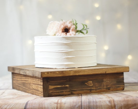 Barn Wedding Decor, Wedding Cake Stand, Cupcake Stand, Rustic Cake Stand,  Solid Wood, Flower Display, Plant Stand, Large Stand, Small Stand 