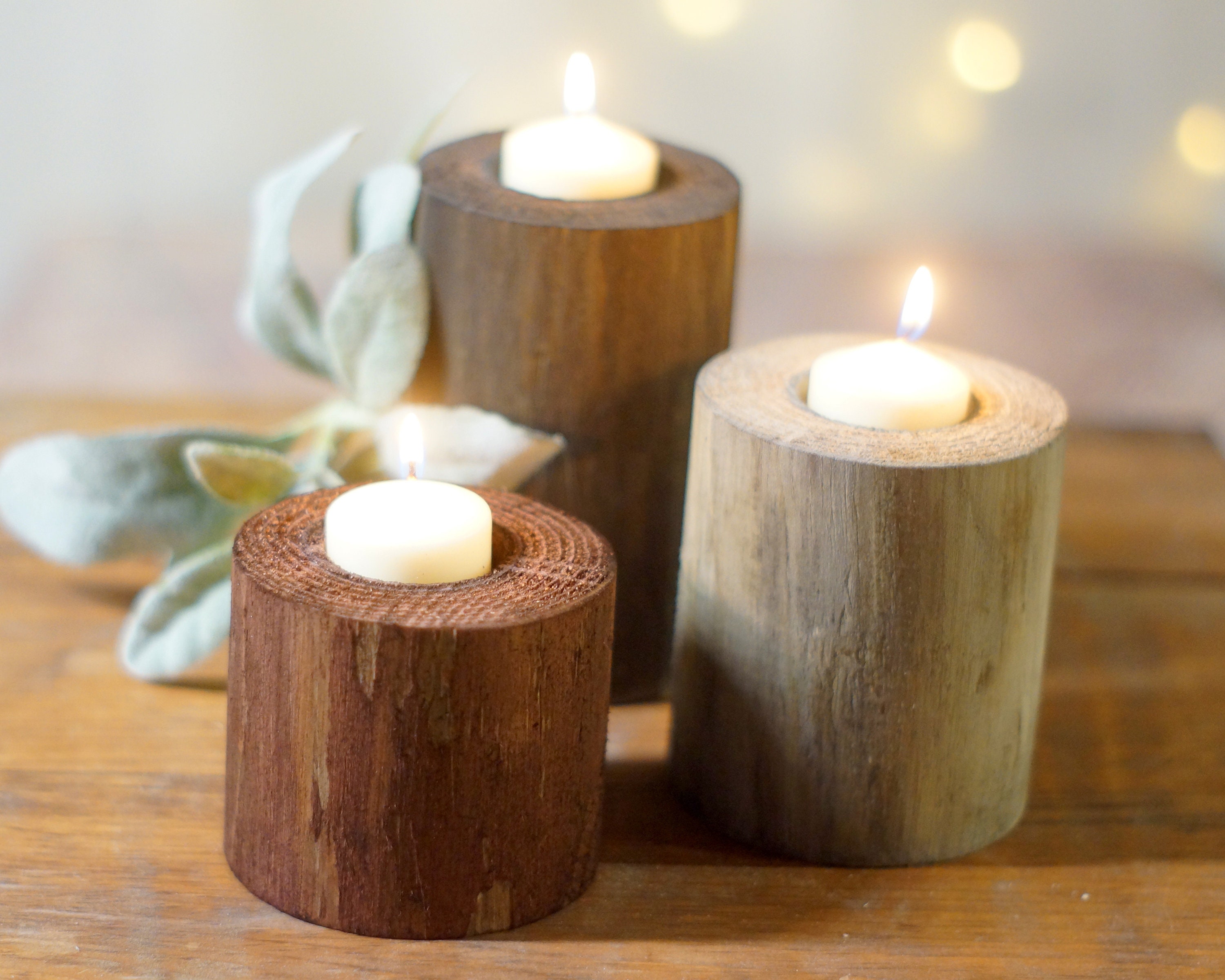 Taper Candle Holder HOWSILAY Candle Holder Wood Candle Holders For Table  Centerpiece s Modern Farmhouse Decor Candlesticks Fits Candlestick Holder, image size:3000x2402