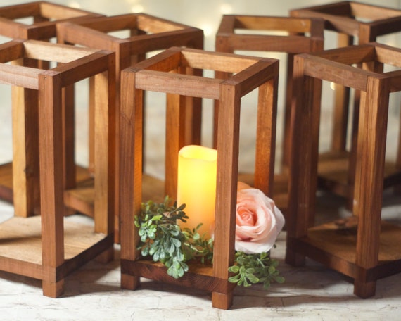 Six-Candle Centerpiece, Woodworking Project