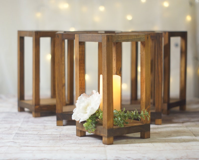 6 Bulk Wedding Lantern Centerpiece Rustic Wedding Table Etsy