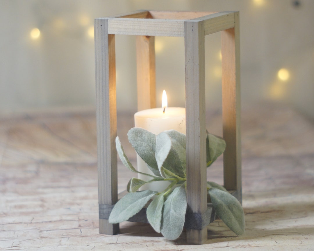 Wood Lantern, Centerpieces for Wedding, Lantern Centerpiece, Rustic