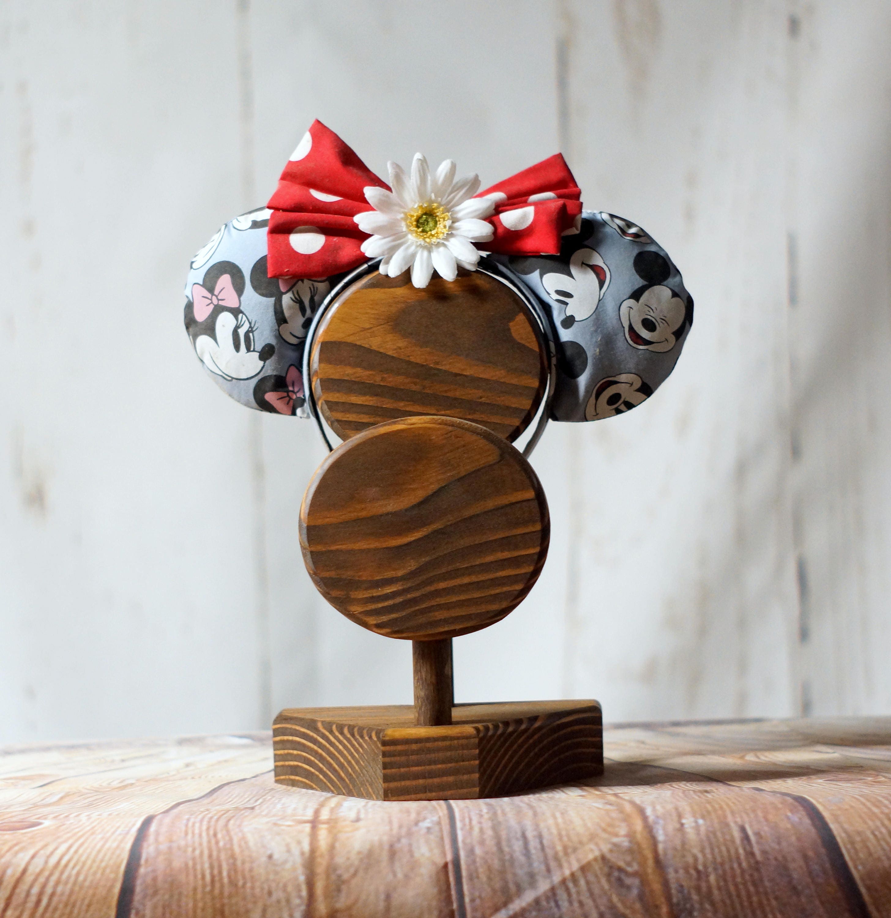 Double Headband Display mouse ears holder mouse ear Etsy