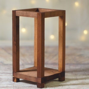 Wood Lantern, Centerpieces for wedding, lantern centerpiece, rustic home decor, wedding center pieces for tables, rustic wedding decor, ETOT image 10