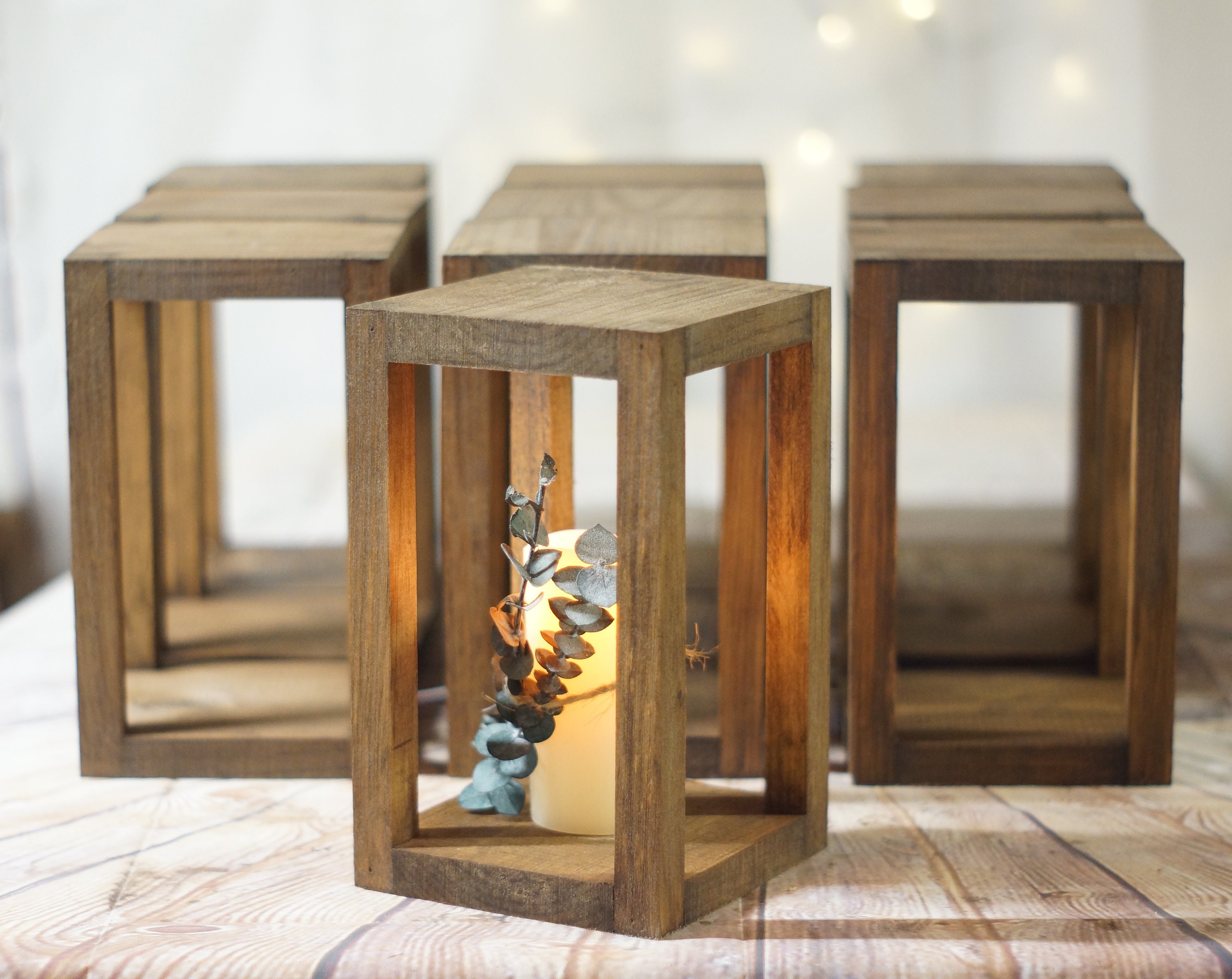 6 Bulk Wedding Lantern Centerpiece Rustic Wedding Table Etsy