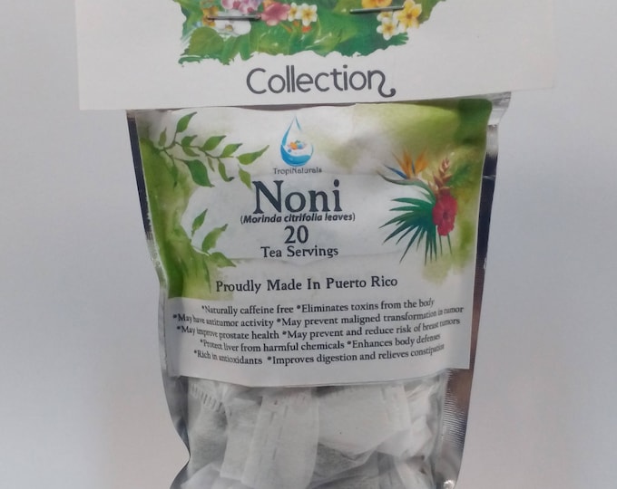 Noni Leaf Tea Morinda citrifolia 20 Servings Etsy