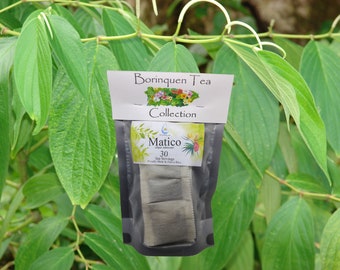 Matico (Piper Aduncum) Tea Servings, Fine Grit Herb & Extract Sal