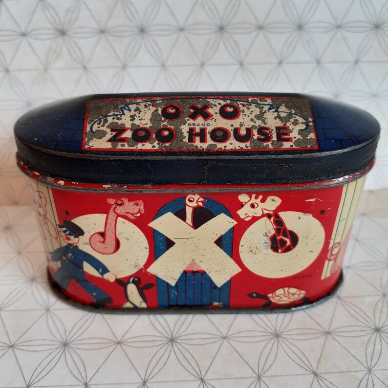 zoo in a tin toy