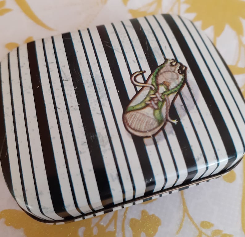 A Hunkydory Dog Tin 1984 3D Design by Dana Kubick Miniature Etsy UK