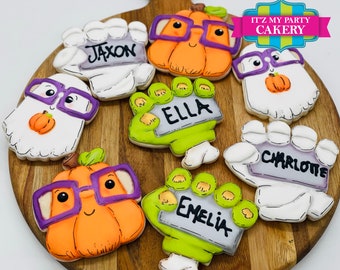Custom Sugar Cookies / Halloween Cookies (1 Dozen)