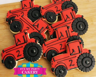 Tractor Cookies (1 Dozen)