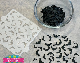 Bat Sprinkle Stencil/Custom Sprinkles/Halloween Sprinkle Stencil/Halloween Sprinkles/Edible Bat Sprinkles