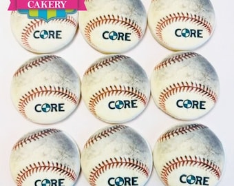 Custom Sugar Cookies /Baseball Cookies / Sports Cookies / Team Cookies