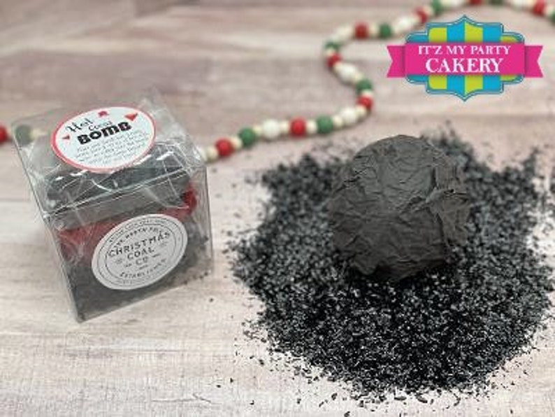 Lump of Coal Hot Cocoa Bomb / Stocking Stuffer / Gift Giving Etsy