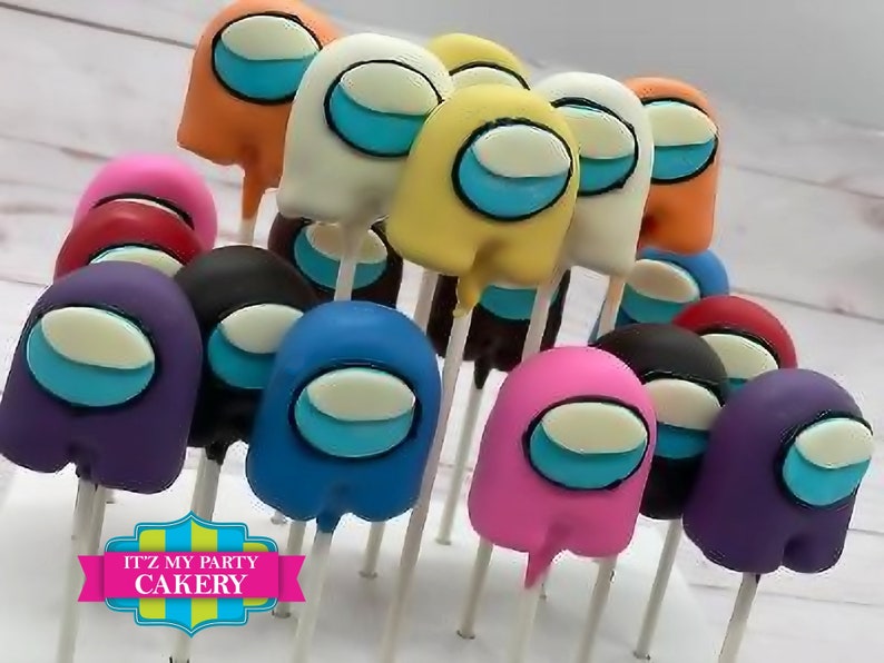 Custom Cake Pops / Gamer Cake pops 1 Dozen image 3