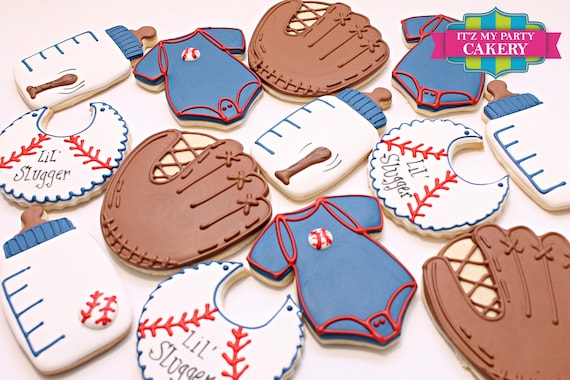 Baseball Baby Shower Cookies Il_570xn