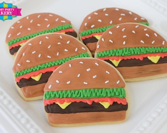 Cheeseburger Cookies - 1 Dozen