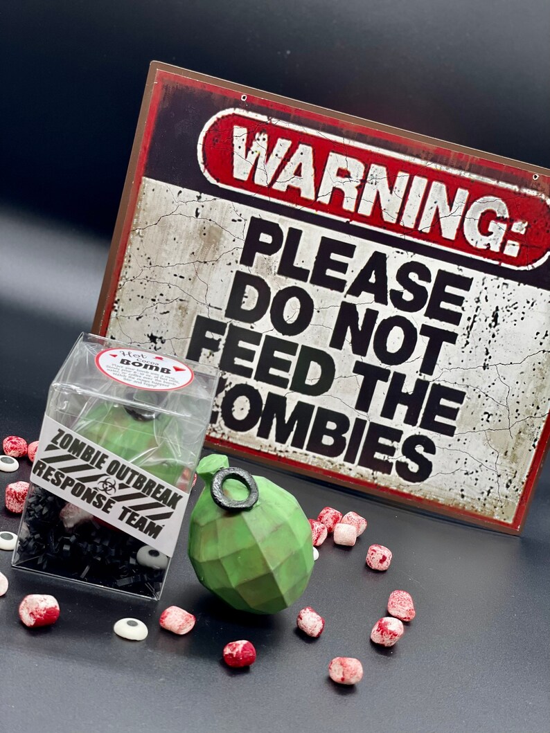 Halloween Zombie Hot Cocoa Bomb Grenade / Party Favor / image 5