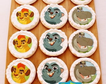 Custom Sugar Cookies / Lion Cookies - 1 Dozen
