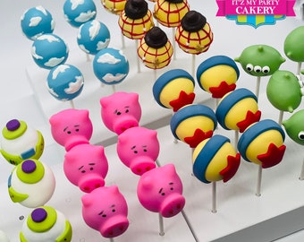 Custom Cake Pops / Toy Assorted Cake pops - 1 Dozen