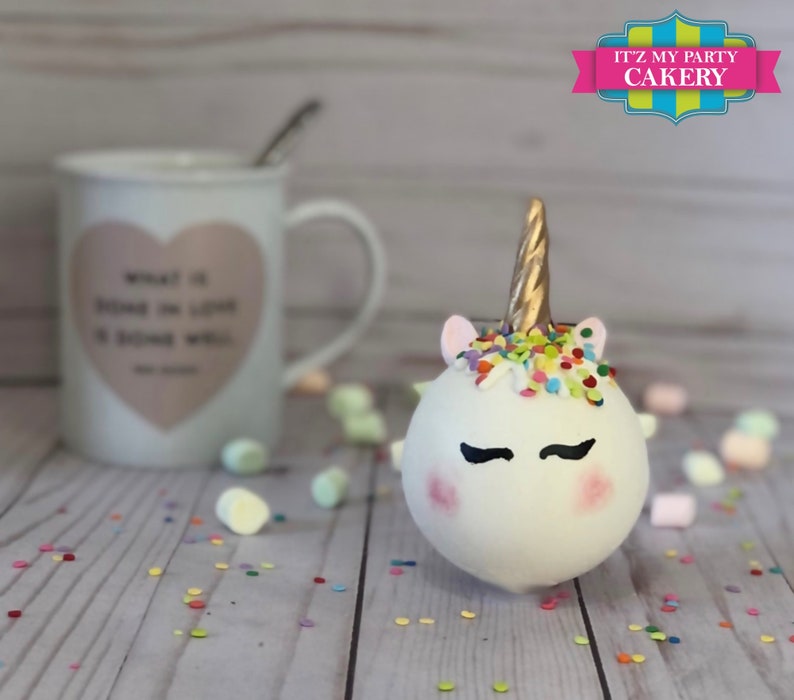 Unicorn Hot Cocoa Bomb / Stocking Stuffer / Gift Giving image 1