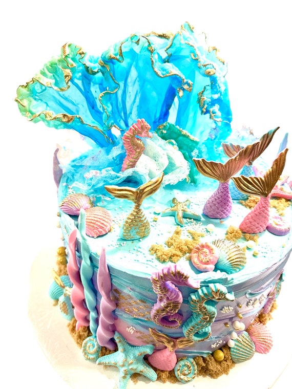 Wave Cake Design Ocean Waves Cake Design
