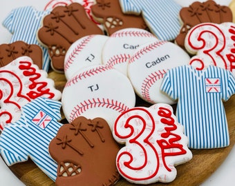 Little Slugger Baseball Cookies (1 Dozen)