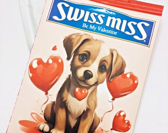 Paquets de chocolat chaud pour la Saint-Valentin pour chiots (Ensemble de 12)