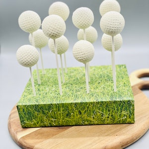 Custom Cake Pops / Golf Ball Cake Pops (1 dozen)