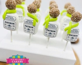 Custom Cake Pops / Alcohol Bottle Cake Pops