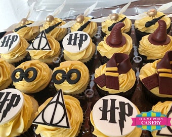 Wizard Cupcake Toppers