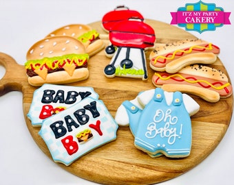 Custom Sugar Cookies / BabyQ Cookies (1 Dozen)