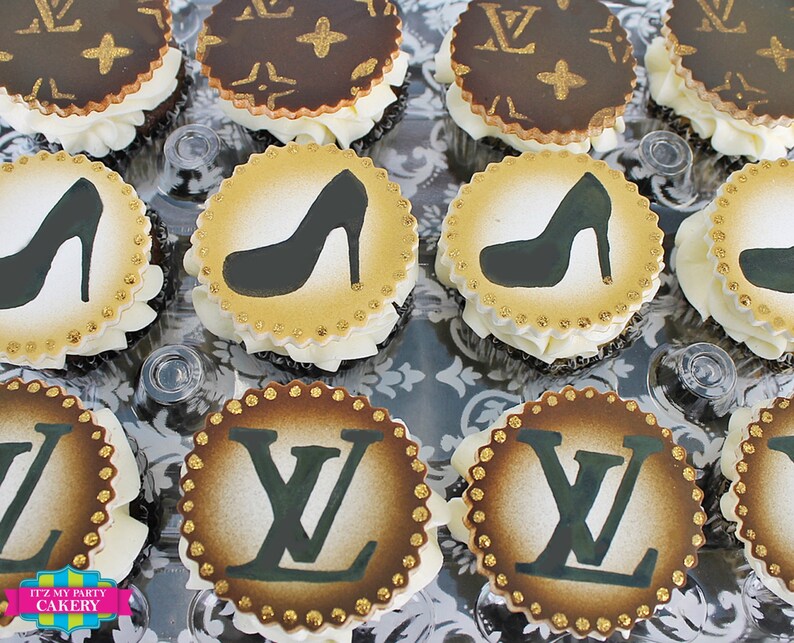 Party Supplies Lv Cupcake Toppers 1 Dozen Paper Party Supplies Party Supplies Lv Cupcake Toppers 1 Dozen Paper Party Supplies
