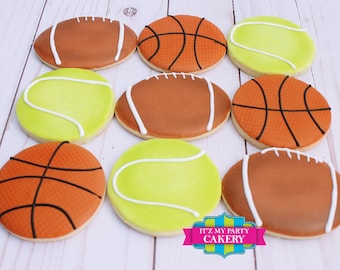 Sports Cookies- 1 Dozen