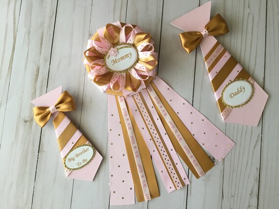 light pink baby shower