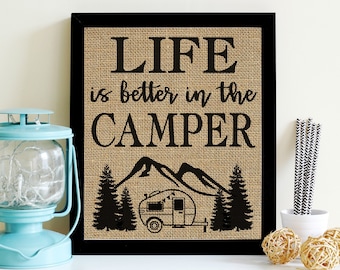 Camper Wall Art Etsy