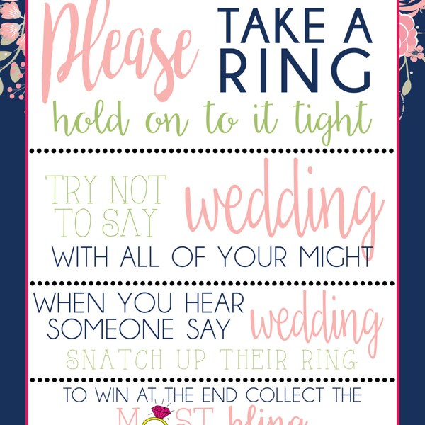 Take a Ring Game - Etsy