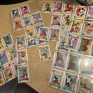 Impel Walt Disney Company Family Portraits trading Cards 1991