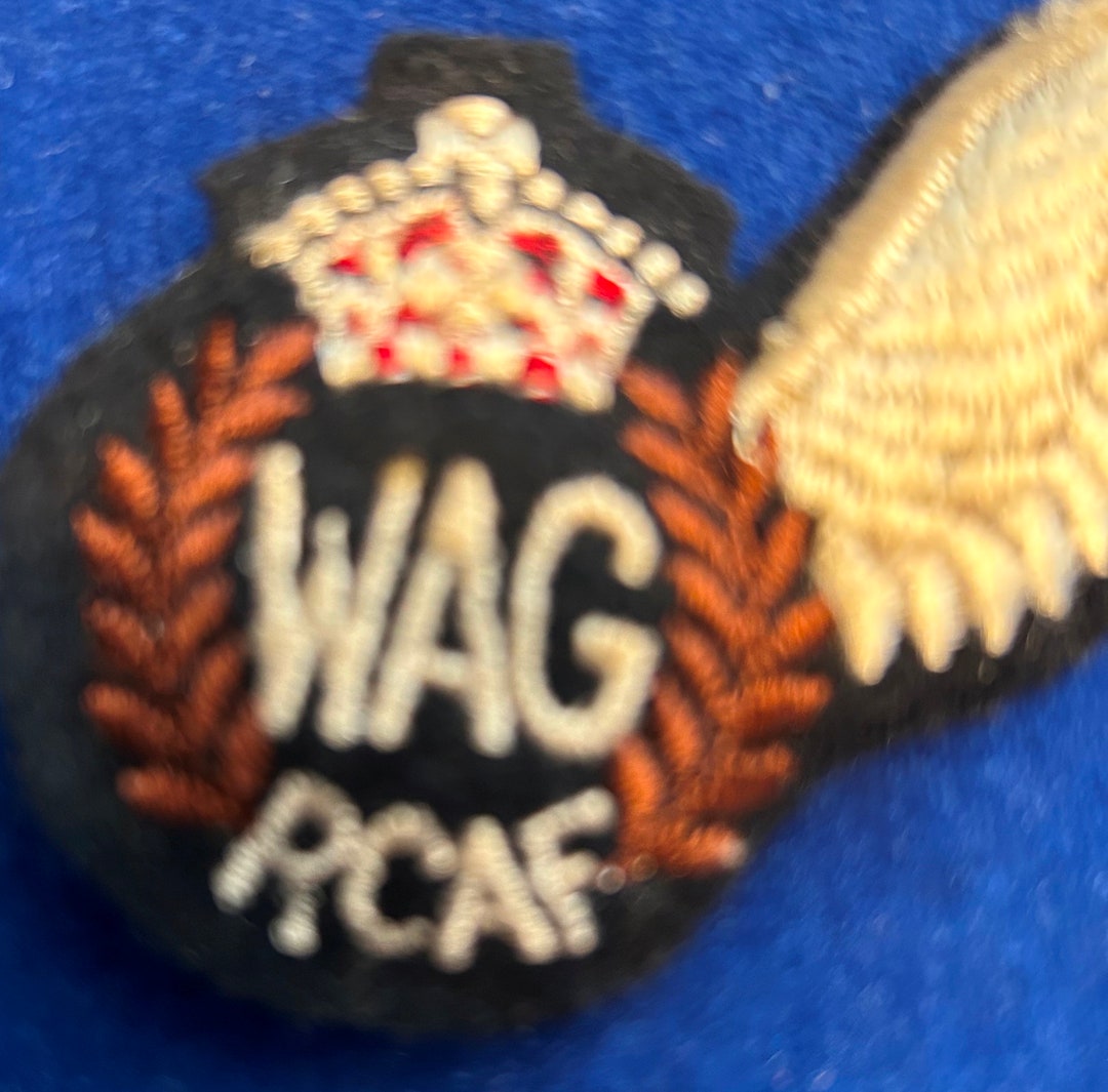 WWII Canadian RCAF WAG Wireless Air Gunner Half Wing Padded Patch - Etsy