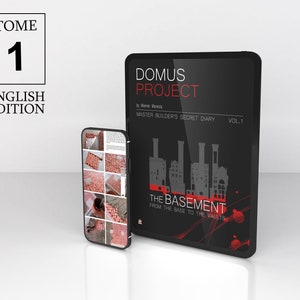 Pdf ebook - miniature construction manual - "Master builder's secret diary VOL.1 - The BASEMENT" (ENGLISH edition)