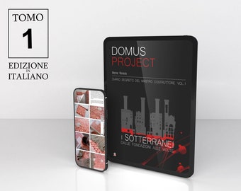 Ebook pdf - construction manual in miniature - "Diario segreto del master costruttore VOL.1 - I SOTTERRANEI" (edizione in ITALIANO)