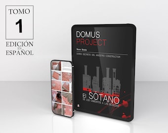 Pdf ebook - miniature construction manual - "Diario secreto del maestro constructor VOL.1 - El sótano" (SPANISH edition)