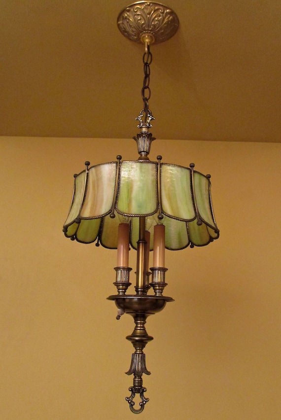 Upgrading An Old Chandelier With Paint & A New Shade | Young Upgrading An Old Chandelier With Paint & A New Shade | Young