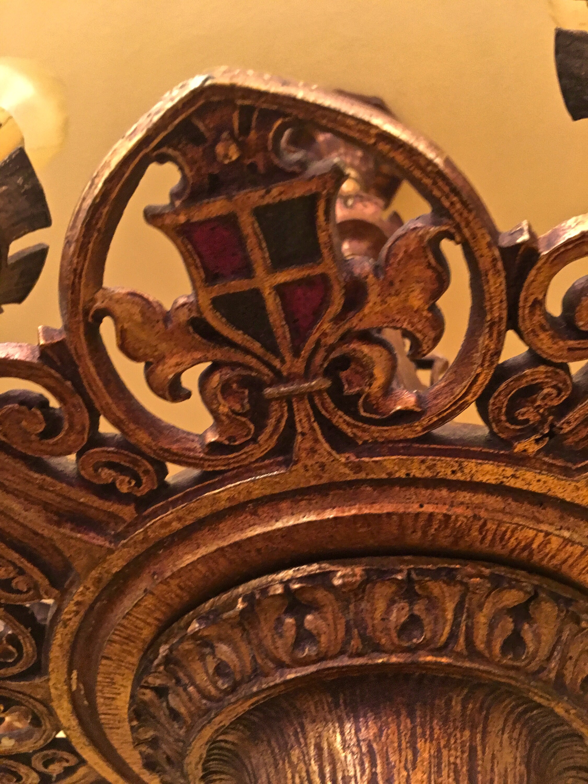 Vintage Iluminación 1920 Tudor estilo lámpara de araña de | Etsy