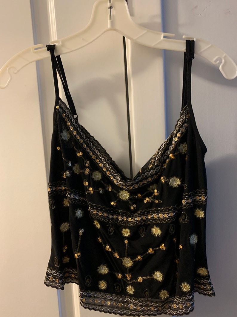 Vintage Karen Millen Black 2 Piece Sweater and Camisole image 2