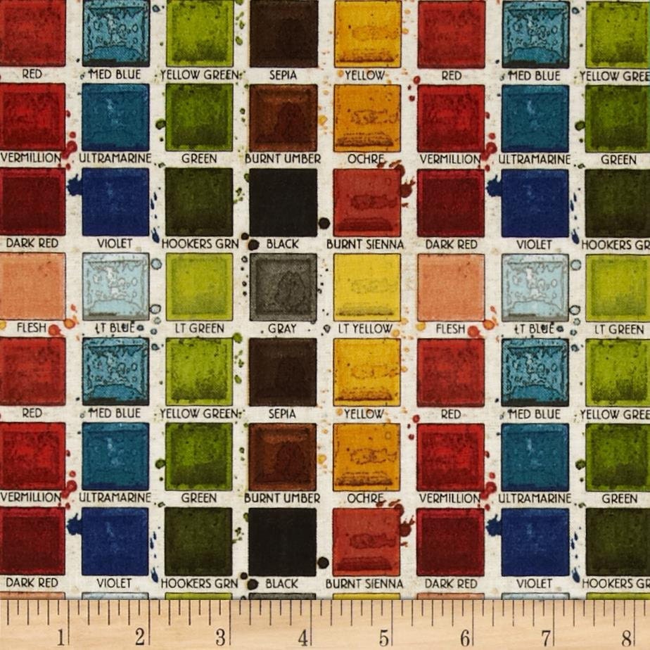 Riley Blake Painters Palette Cotton Fabric Etsy