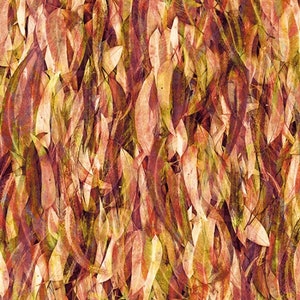 Hoffman Spectrum Digital print called Spice   with Browns and Golds BTY