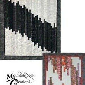 No Rules, a Quilt Pattern by Kari Nichols of Mountainpeek Creations,  Quilt Pattern For 2 1/2&quot; Strips