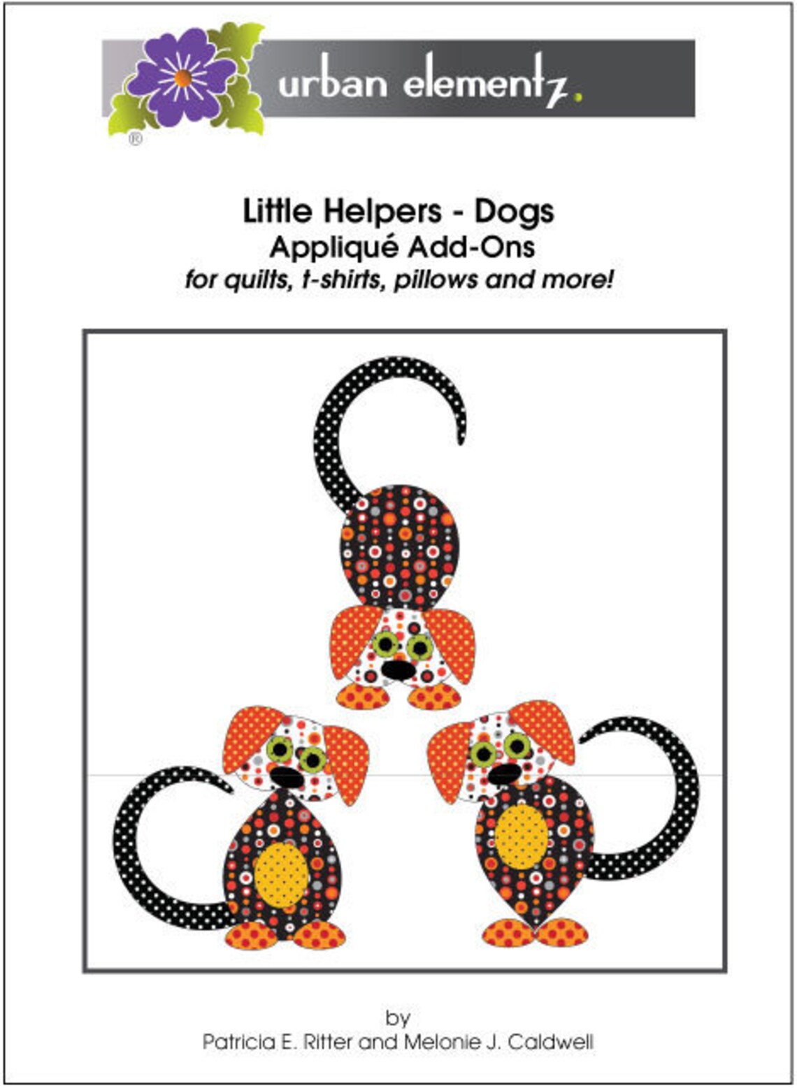 Applique Elementz Little Helpers Dog Prefused Fabric Etsy