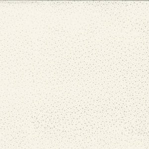 May include: Off-white background with a subtle pattern of small, evenly spaced, light gray dots. The dots are slightly irregular in size and distribution, creating a textured appearance. The overall effect is a soft, neutral design.